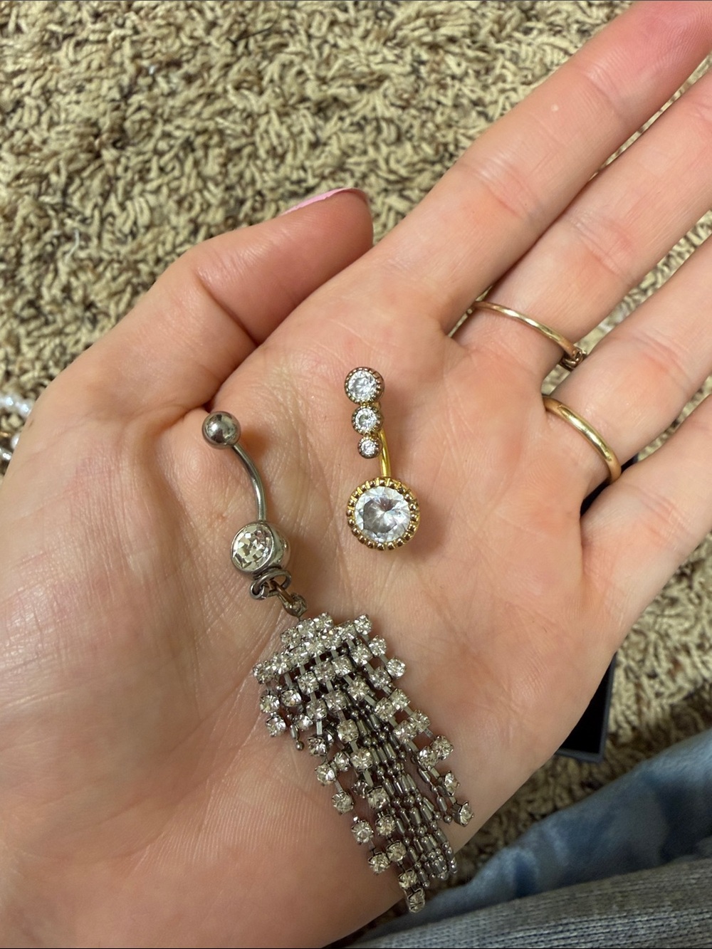 Dangle Belly Button Rings